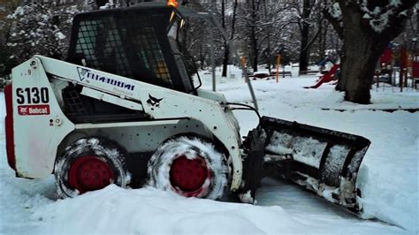 using a skid steer on a slope|bobcat skid steering slope.